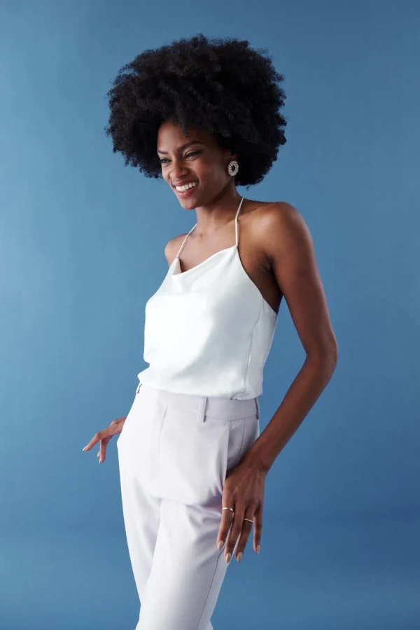 shopping pas cher Gina Tricot Jane Singlet Offwhite 1