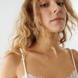 Gina Tricot Lacey Singlet Offwhite l'unique style 6
