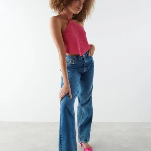 Acheter Maintenant Gina Tricot Ylvie Crochet Top Carmine Pink 6
