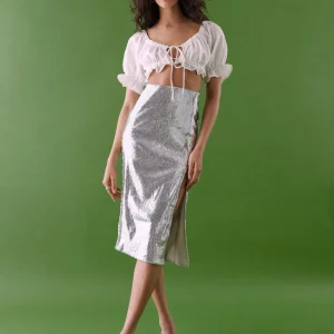 ﻿soldes Gina Tricot Minna Top Offwhite 6