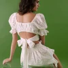 achetez pas cher Gina Tricot Ina Shiffley Top Offwhite 8