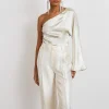 Gina Tricot Susan One Shoulder Top Egret mode 10