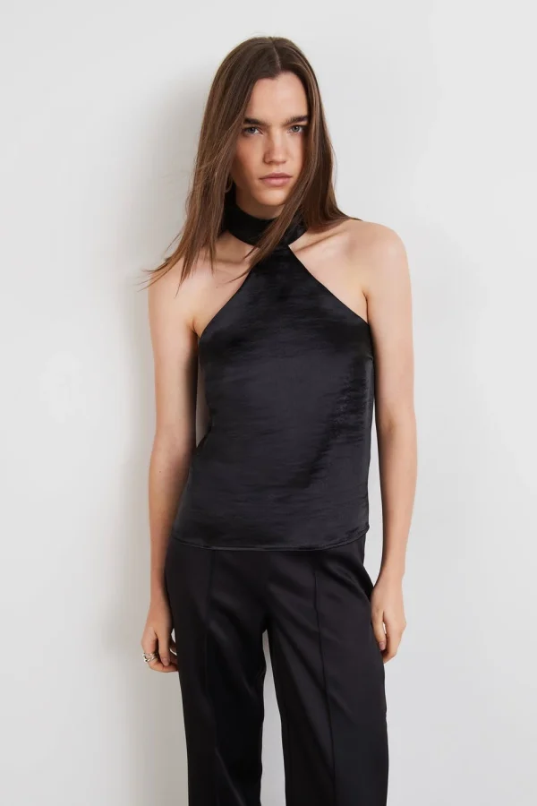 Gina Tricot Milana Top Black fashioniable 1
