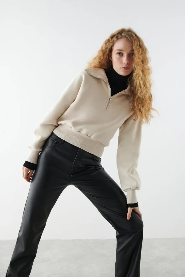 Gina Tricot Iris Sweater Moonbeam Satisfait ou Remboursé 1