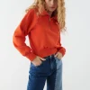 soldes officiel Gina Tricot Iris Sweater Mandarin Red 8