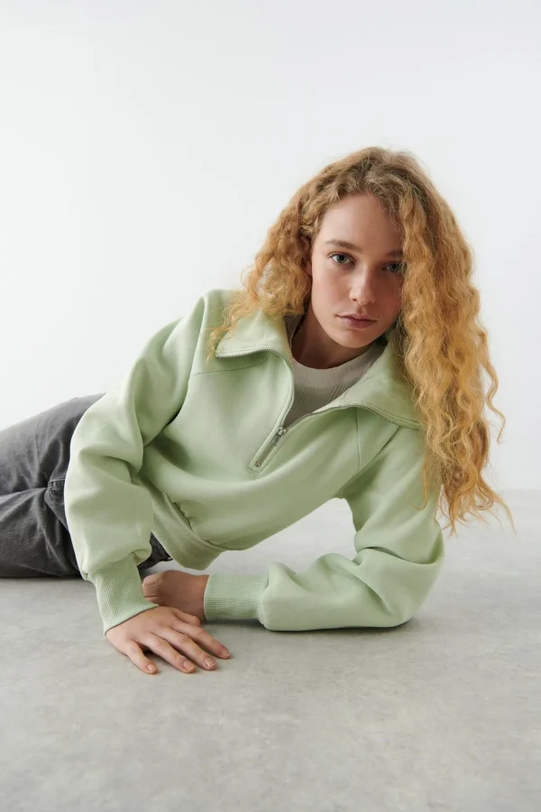 meilleur cadeau Gina Tricot Iris Sweater Sea Foam 1