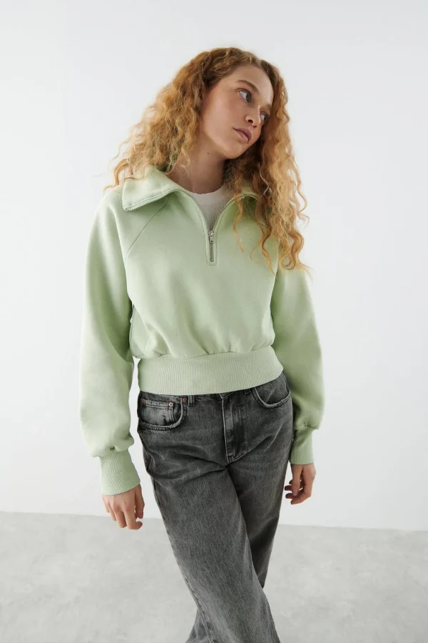meilleur cadeau Gina Tricot Iris Sweater Sea Foam 3