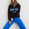 marque pas cher Gina Tricot Mindy Zip Sweater Black Onyx 8
