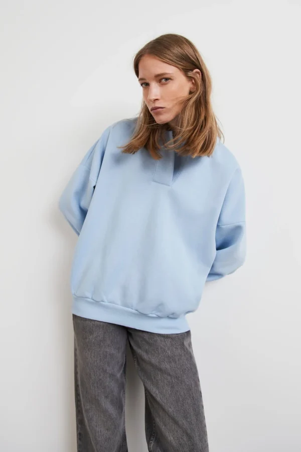 Gina Tricot Elaine Sweater Cashmere Blue à prix d'occasion 1