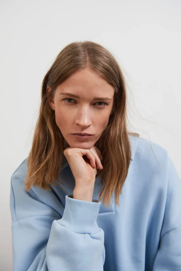 Gina Tricot Elaine Sweater Cashmere Blue à prix d'occasion 3