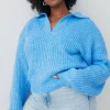 officiel Gina Tricot Lottie Knitted Sweater Marina 8