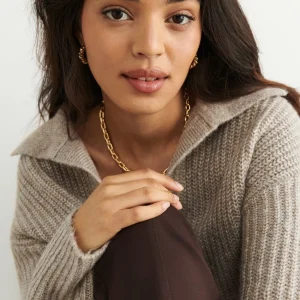 Gina Tricot Lottie Knitted Sweater Pure Cashmere authentiques 6
