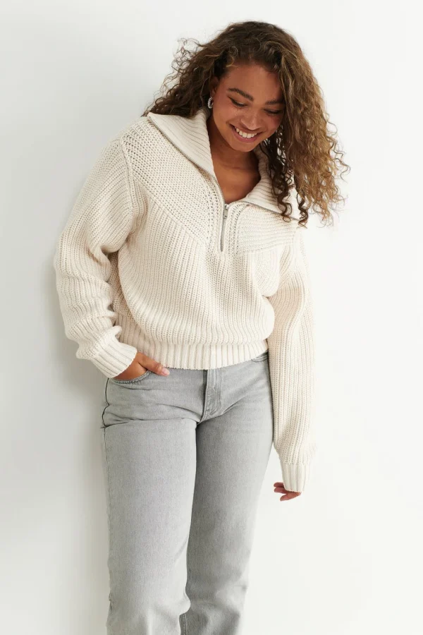 belle Gina Tricot Viviette Knitted Sweater Kitt 1