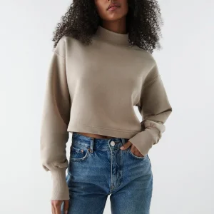 grande marque pas cher Gina Tricot Sabina Sweater Simply Taupe 6