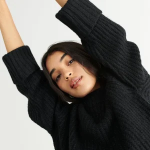 Nouveau Gina Tricot Clara Knitted Sweater Black 6