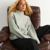 Gina Tricot Livia Knitted Sweater Lt Grey Melange Acheter Maintenant 8