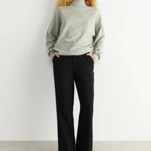 Gina Tricot Livia Knitted Sweater Lt Grey Melange Acheter Maintenant 6