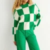 grossiste en ligne Gina Tricot Faye Knitted Sweater Fern Green 10