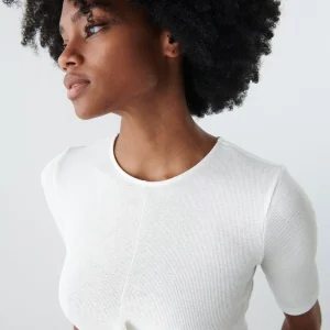 Gina Tricot Pixi Top Offwhite guranteed de qualité 6