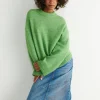 prix pas cher Gina Tricot Tindra Knitted Sweater Meadow Green 8