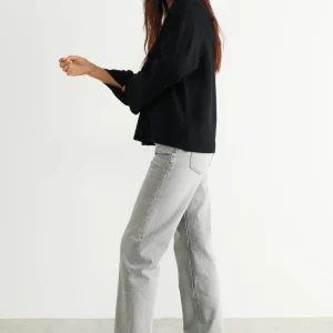 Gina Tricot Tindra Knitted Sweater Black se précipiter pour acheter 6