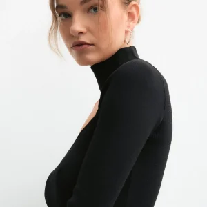 Top ventes Gina Tricot Freya Knitted Top Black 6