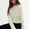 achetez pas cher Gina Tricot Frida Knitted Sweater Offwhite 10