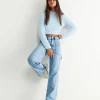 Gina Tricot Frida Knitted Sweater Heather officiel 8