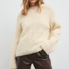 grossiste Gina Tricot Blenda Knitted Sweater Warm White 8