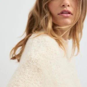 grossiste Gina Tricot Blenda Knitted Sweater Warm White 6