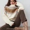 Gina Tricot Armina Knitted Sweater Offwhite grand choix 10
