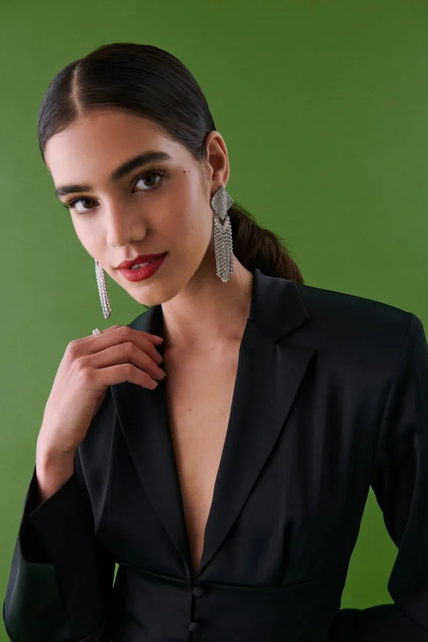 Gina Tricot Lilja Blouse Black Protections acheteurs 3