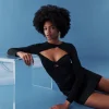 vente en ligne pas cher Gina Tricot Henny Twisted Top Black 10