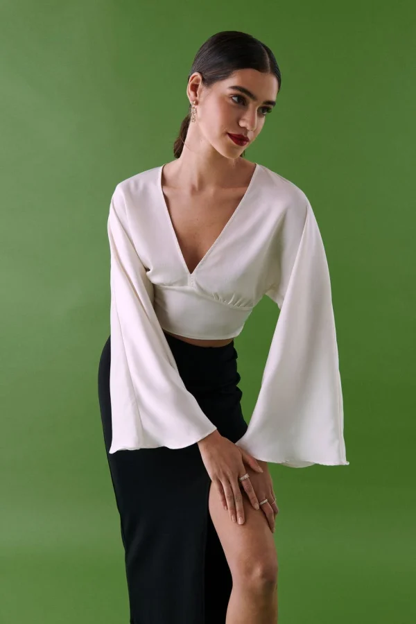 en ligne Gina Tricot Juniper Blouse Egret 3