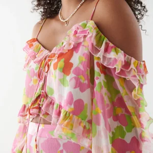 Gina Tricot Talah Blouse Big Lilacflower se précipiter pour acheter 6
