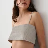 à prix d'occasion Gina Tricot Diamante Top Silver 10