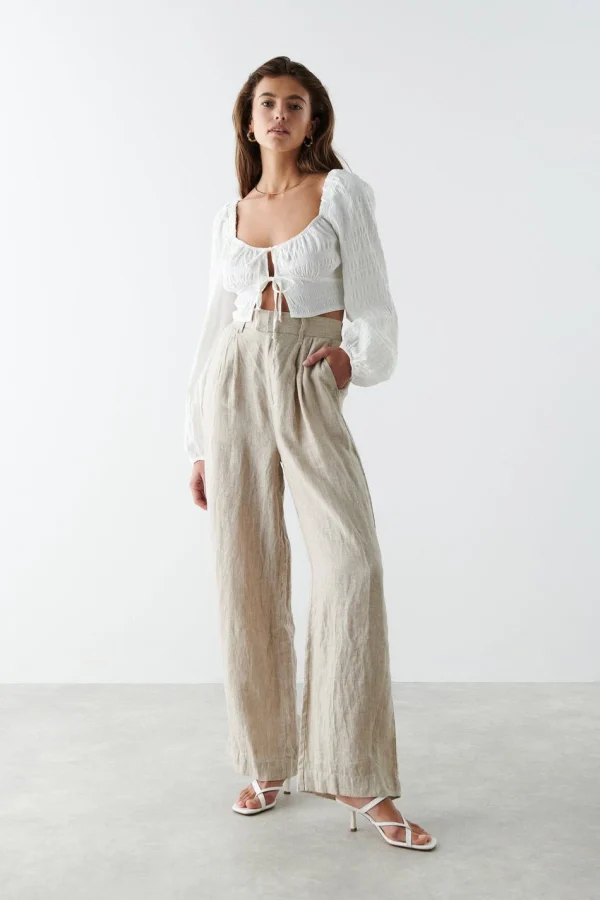 Retour Gratuit Gina Tricot Marielle Blouse Offwhite 3