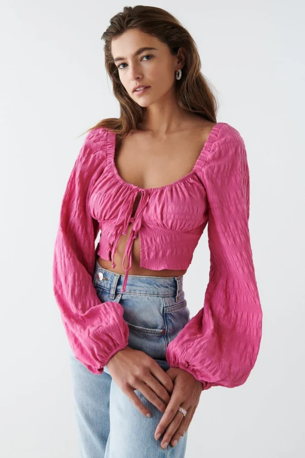 qualité d’originales Gina Tricot Marielle Blouse Strawberry Moon 1