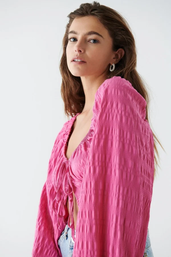 qualité d’originales Gina Tricot Marielle Blouse Strawberry Moon 3