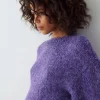 Gina Tricot Willow Knitted Sweater Prism Violet mode 10