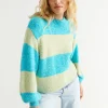 Neuve avec étiquette Gina Tricot Willow Knitted Sweater Blue 10