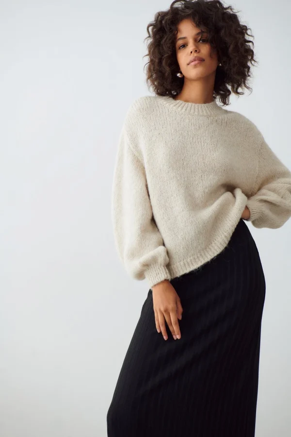 vente pas cher Gina Tricot Willow Knitted Sweater Rainy Day 3