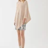 Gina Tricot Alexa Poncho Beige Satisfait ou Remboursé 10