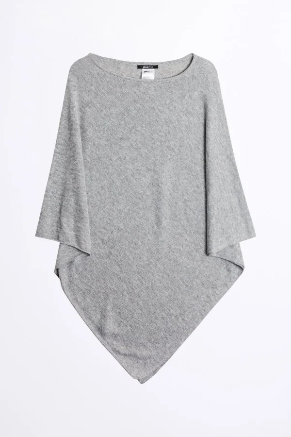 en promotion Gina Tricot Alexa Poncho Grey 1