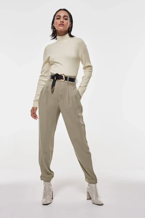 Gina Tricot Julia Knitted Sweater Ecru marques pas cher 3