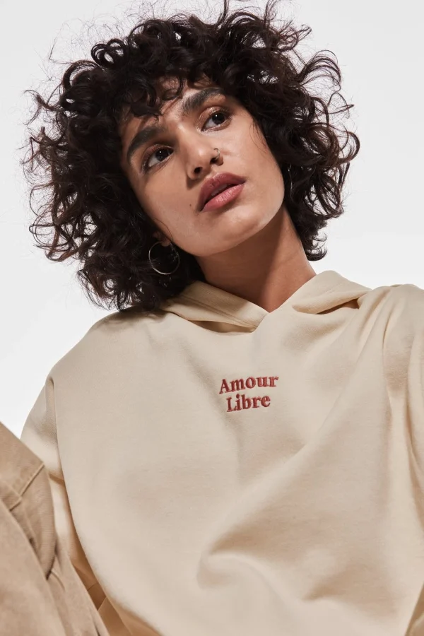 Nouveau Gina Tricot Fia Hood Ecru/amour 3