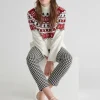 Gina Tricot Audrey Knitted Sweater So Red site en ligne 10