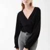 Retour Gratuit Gina Tricot Jane Smock Top Black 8