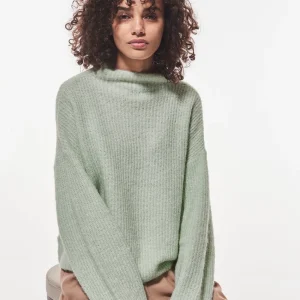Gina Tricot Ebba Knitted Sweater Aqua Foam magasin en ligne 6