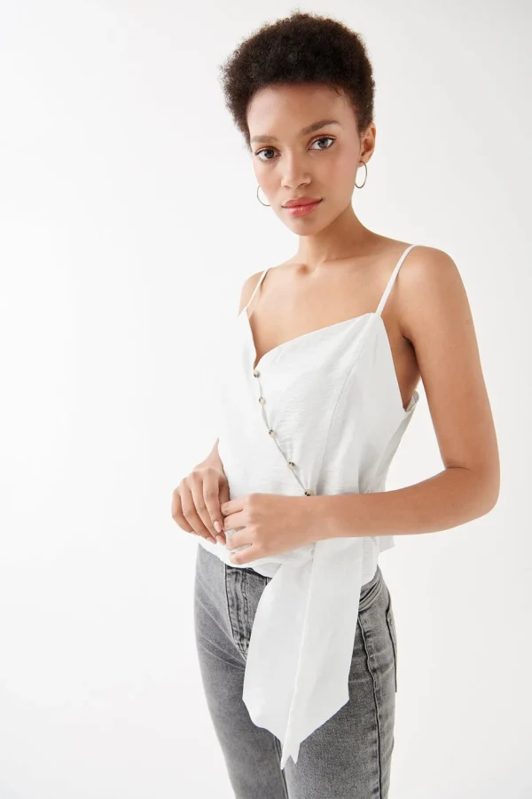 vente pas cher Gina Tricot Moon Singlet Offwhite 1